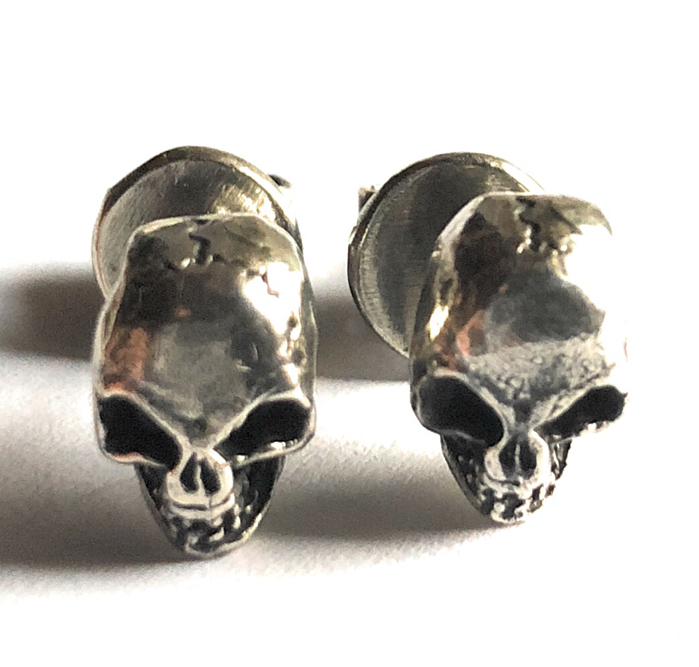 Angry Skull Earrings