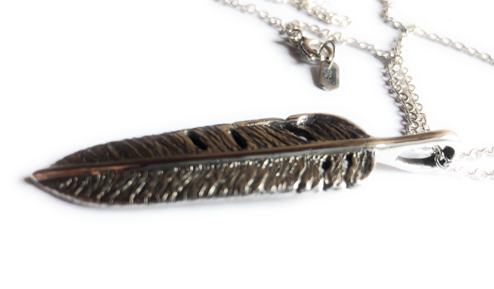 Feather Necklace - Pointed Version