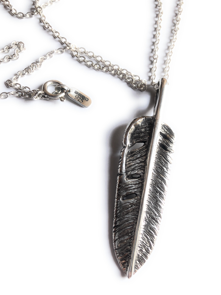 Feather Necklace - Pointed Version