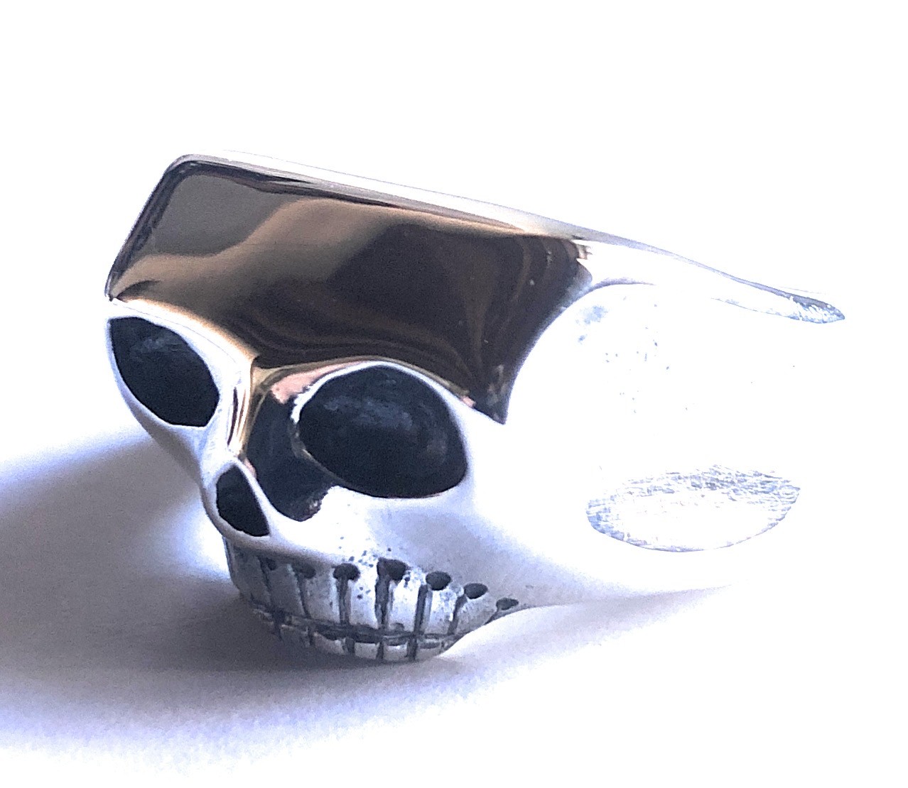 Johnny Depp Pirate Skull Ring Head Square Version