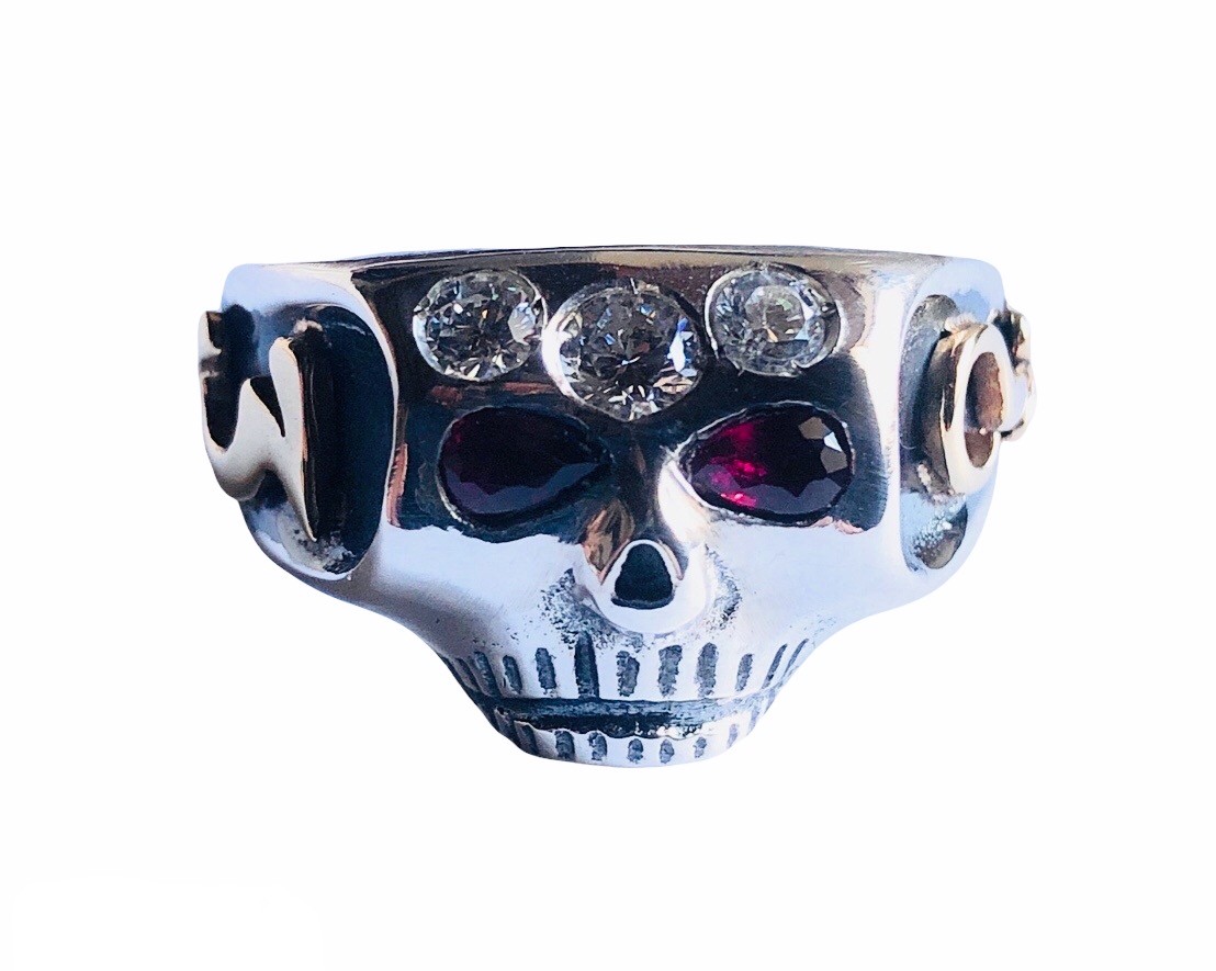 Johnny Depp Skull Ring (Symbols)