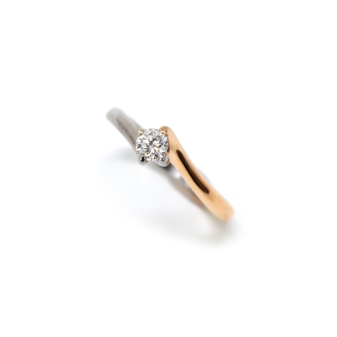 Anello brillante solitario 0,22 ct