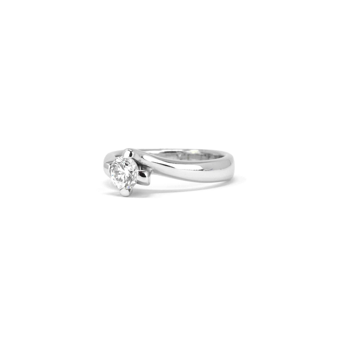 Anello solitario 0,56 ct