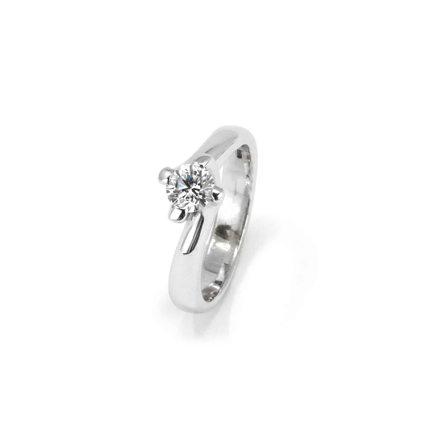 Anello solitario 0,56 ct