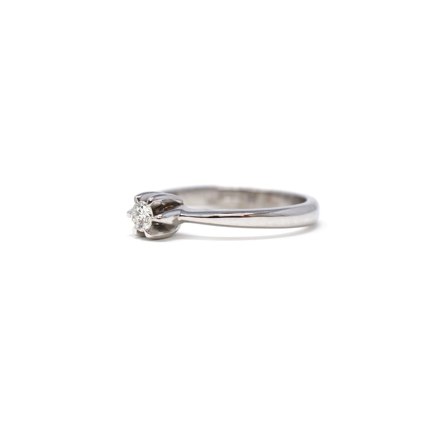 Anello brillante solitario 0,15 ct