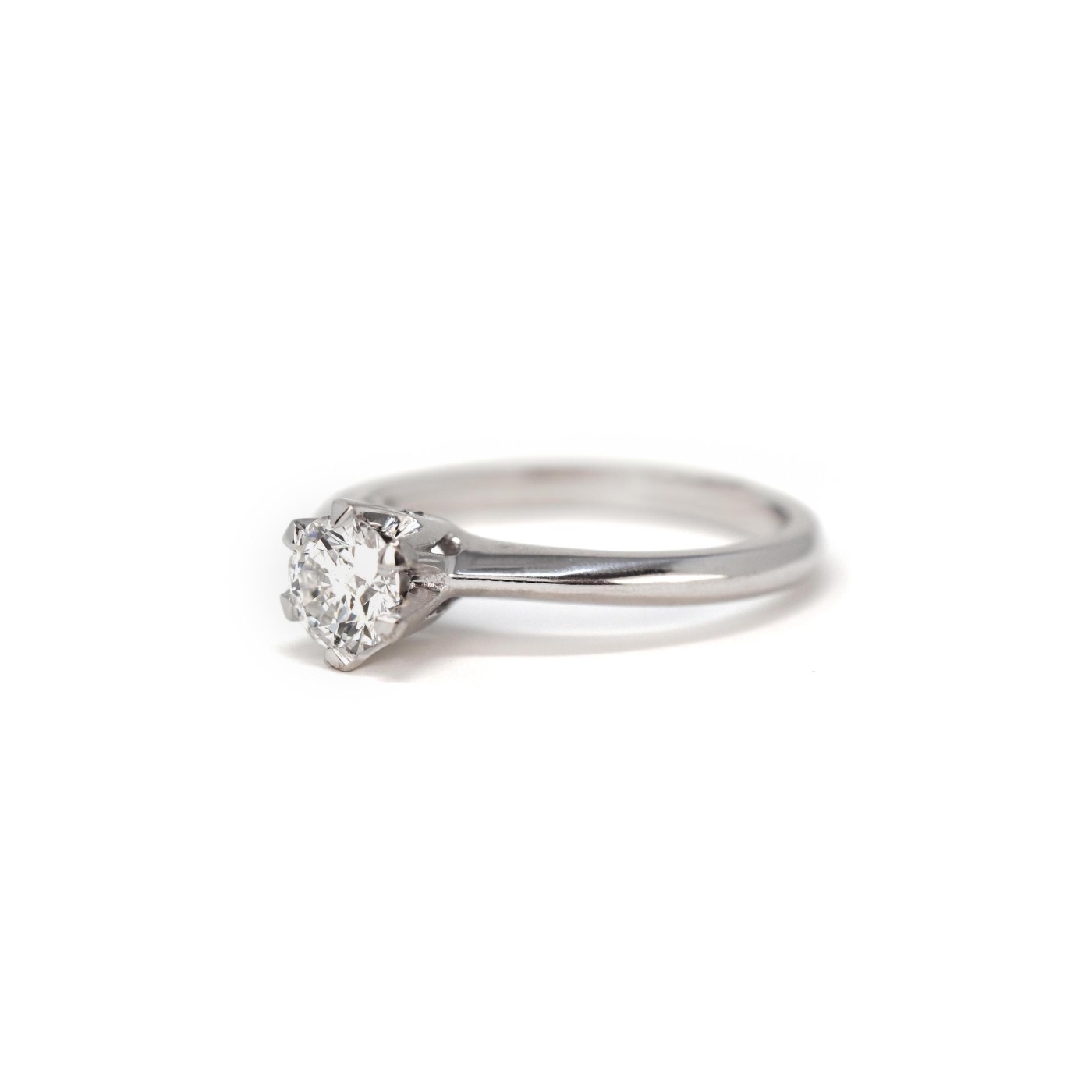 Anello con diamante da laboratorio 0,56 ct.