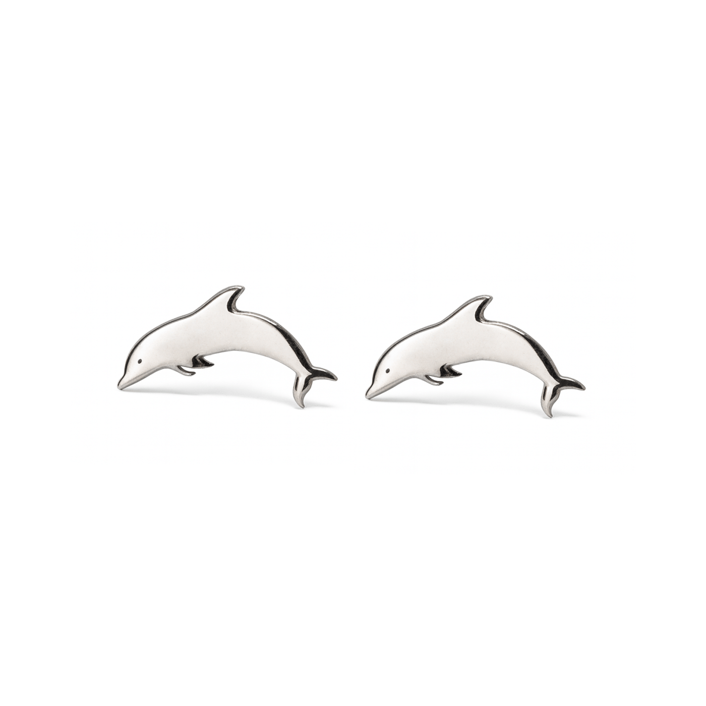 Orecchini a delfino in argento 925